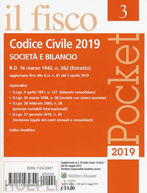  - codice civile 2019