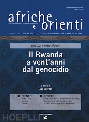 jourdan luca - il rwanda a vent'anni dal genocidio