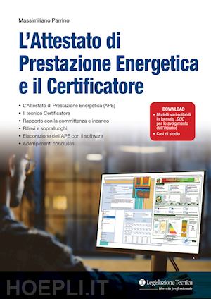 parrino massimiliano - l'attestato di prestazione energetica e il certificatore