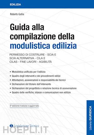 gallia roberto - guida alla compilazione della modulistica edilizia