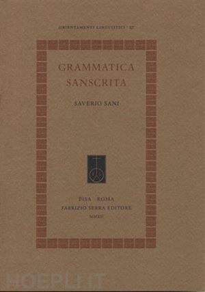 sani saverio - grammatica sanscrita