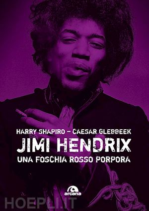 shapiro harry; glebbeek caesar - jimi hendrix. una foschia rosso porpora