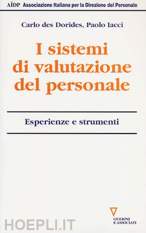 iacci paolo; des dorides carlo - i sistemi di valutazione del personale