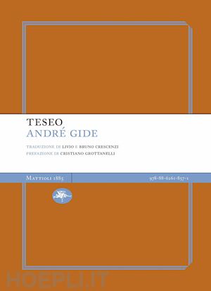 gide andre' - teseo. nuova ediz.