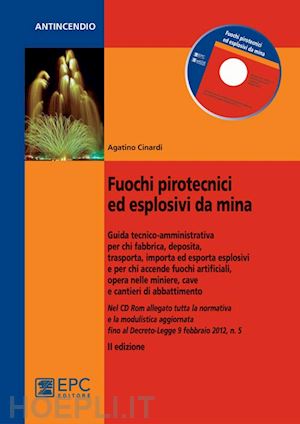 cinardi agatino - fuochi pirotecnici ed esplosivi da mina