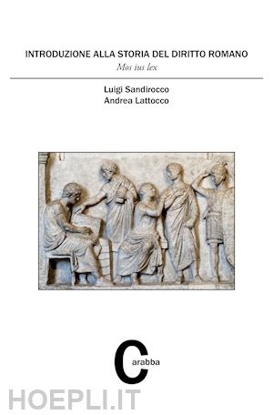 sandirocco luigi; lattocco andrea - introduzione alla storia del diritto romano. mos iux lex