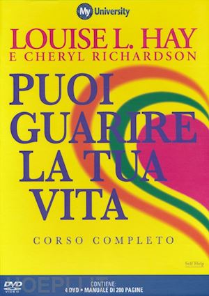 hay l. louise - puoi guarire la tua vita - corso completo - kit 4 dvd + libro