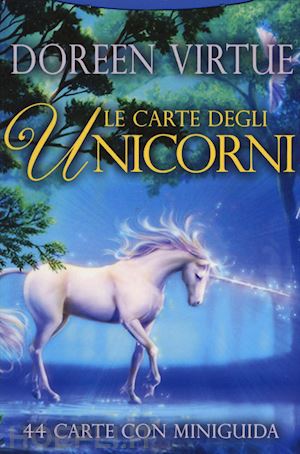 doreen virtue - carte degli unicorni - 44 carte con miniguida