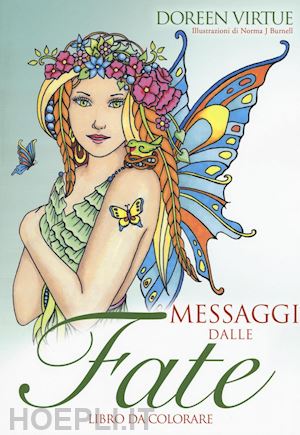 virtue doreen - messaggi dalle fate. libro da colorare