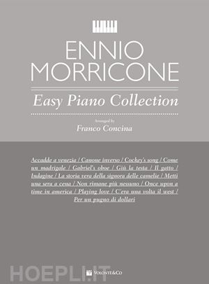concina franco - ennio morricone. easy piano collection