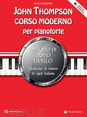 thompson john - corso moderno per pianoforte. vol. 1. con cd