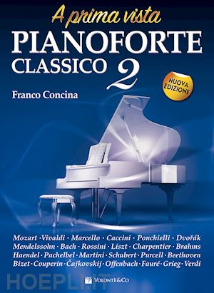 concina franco - pianoforte classico a prima vista. nuova ediz.. vol. 2