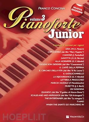 concina franco - pianoforte junior vol. 3