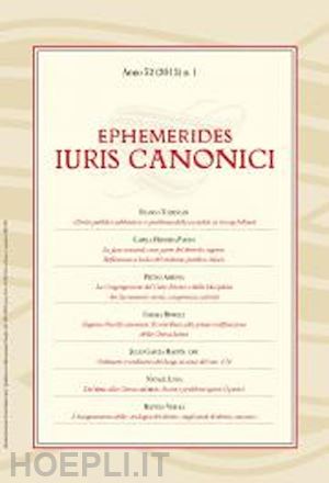  - ephemerides iuris canonici (2012). vol. 1