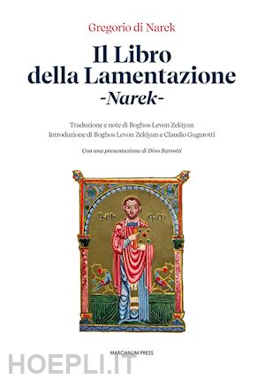 gregorio di narek - il libro della lamentazione