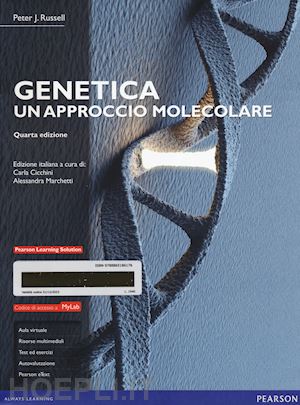russell peter j. - genetica. un approccio molecolare. con mylab. con e-book. con espansione online