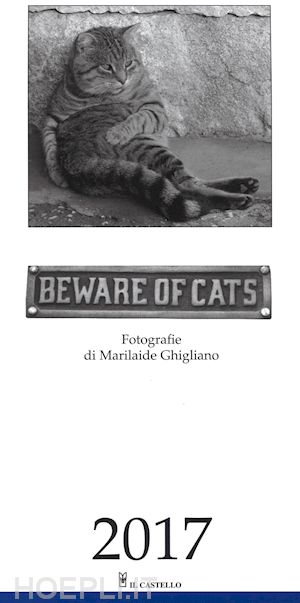 aa.vv. - calendario beware of cats 2017