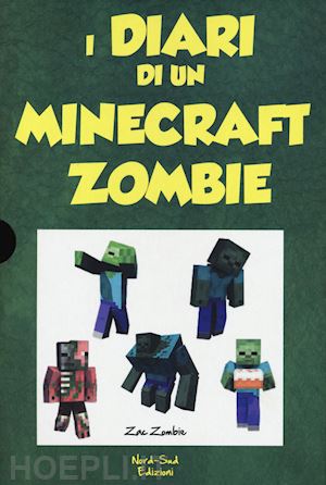 zack zombie - diario di un minecraft zombie: una sfida da paura-lo spaventabulli-il richiamo d