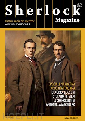 pachì l.(curatore) - sherlock magazine. tutti i luoghi del mystery. vol. 62