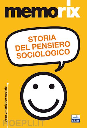 santoro livio - storia del pensiero sociologico