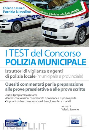 nissolino patrizia (curatore) - test del concorso polizia municipale