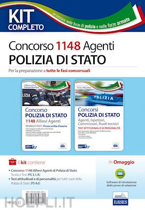 nissolino p.(curatore) - kit completo - concorso 488 allievi agenti polizia di stato