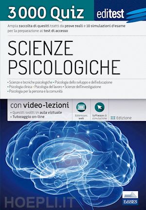 aa.vv. - scienze psicologiche 3000 quiz + verifiche