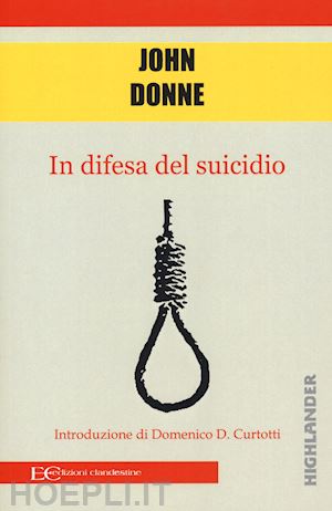 donne john - in difesa del suicidio