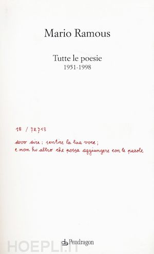 ramous mario - tutte le poesie 1951-1998