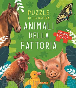 morandi andrea - animali della fattoria. puzzle della natura. libro puzzle. ediz. a colori