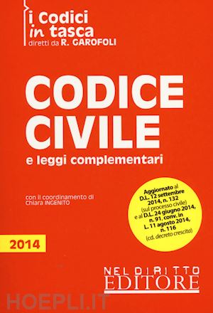 incento c. - codice civile