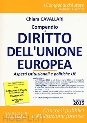 cavallari chiara - compendio dell'unione europea