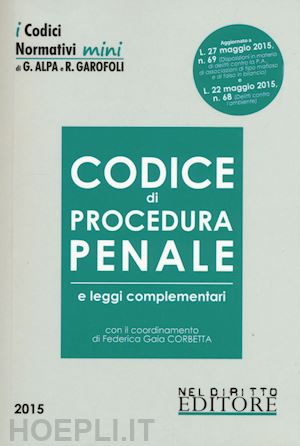 corbetta f.g. (curatore) - codice di procedura penale