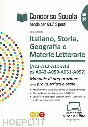 gadaleta marta - italiano, storia, geografia e materie letterarie - a22, a12, a11, a13