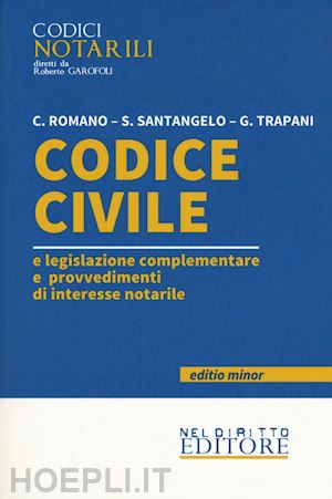 romano c.; santangelo s.; trapani g. - codice civile