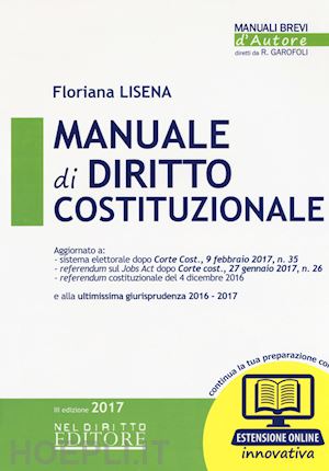 lisena floriana - manuale di diritto costituzionale