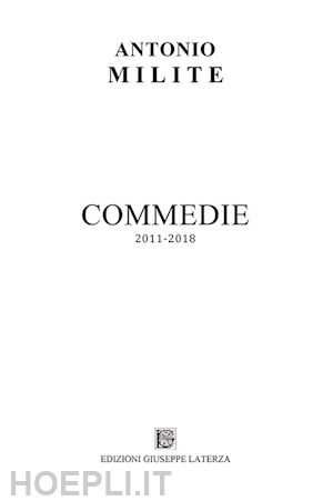 milite antonio - commedie 2011-2018
