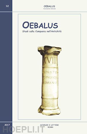 senatore f.(curatore) - oebalus. studi sulla campania nell'antichità. vol. 12