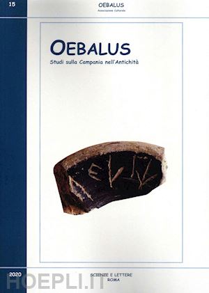  - oebalus. studi sulla campania nell'antichità. vol. 15