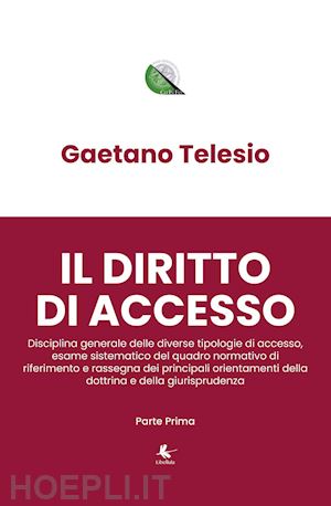 telesio gaetano - il diritto di accesso. vol. 1