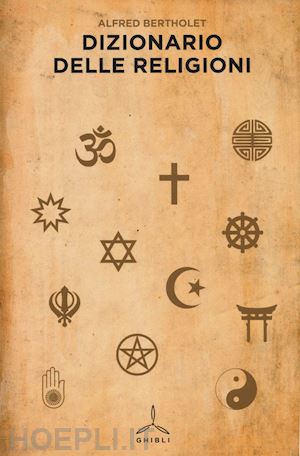 bertholet alfred - dizionario delle religioni