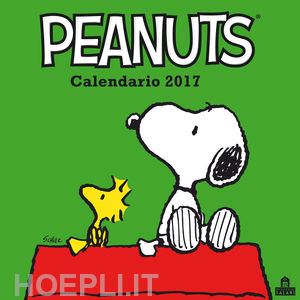 schulz charles - peanuts. calendario 2017