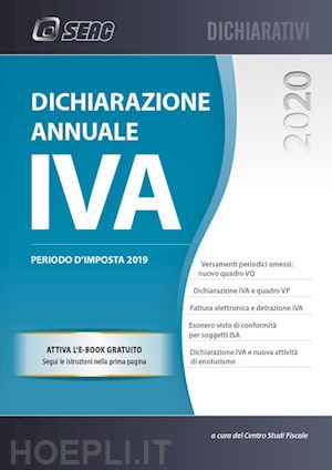 centro studi fiscale (curatore) - dichiarazione annuale iva - 2020