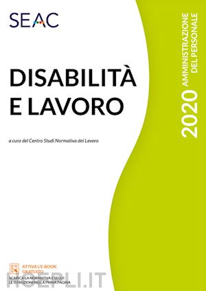 torni luca; centro studi normativi del lavoro - disabilita' e lavoro