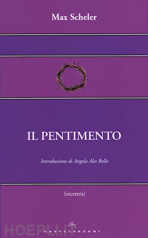 scheler max - il pentimento