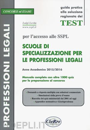 levita luigi - sspl - scuole di specializzazione per le professioni legali- accademico 2015-16