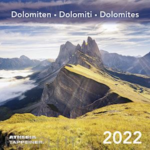 aa.vv. - dolomiti. calendario 2022 (formato cartolina). ediz. italiana, inglese e tedesca