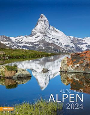 aa.vv. - alpen-alpi-alps. calendario 2024. ediz. multilingue