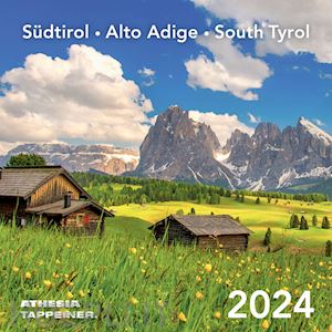 aa.vv. - sudtirol postkartenkalender. alto adige-south tyrol. calendario 2024. ediz. mult