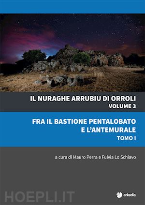 lo schiavo f.(curatore); perra m.(curatore) - il nuraghe arrubiu di orroli. vol. 3/1: fra il bastione pentalobato e l'antemurale